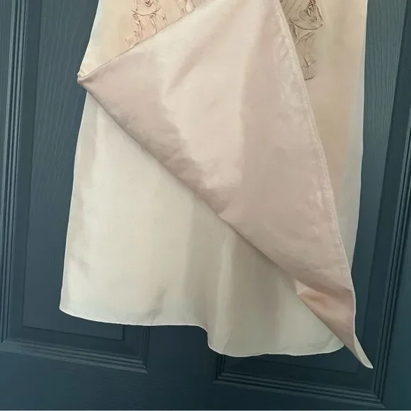 Tibi Silk Dress Blush Pink Sleeveless Size 4 NWT - Picture 4 of 7
